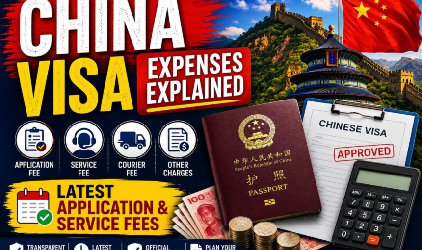 China Visa Expenses Explained | Latest Application & Service Fees