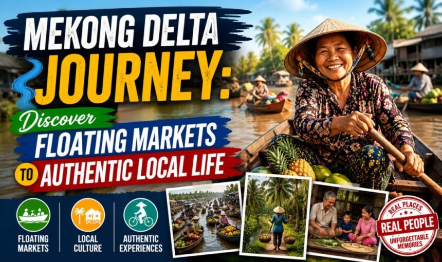 Mekong Delta Journey: Discover Floating Markets to Authentic Local Life