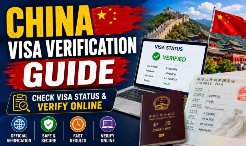 China Visa Verification Guide | Check Visa Status & Verify Online