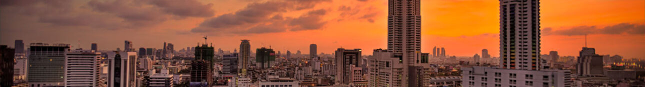 Panoramic skyline showcasing Gevora Hotel and Burj Al Arab among the world’s tallest hotels.